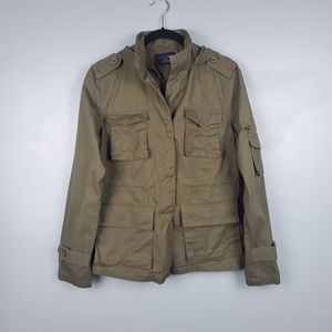 Love Tree military hooded jacket Size Small